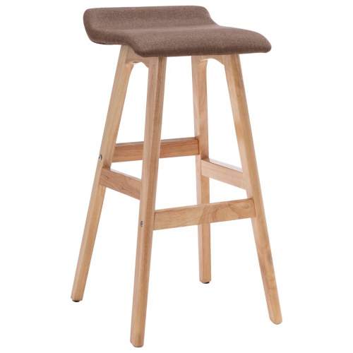 Barová židle taupe textil, 249576