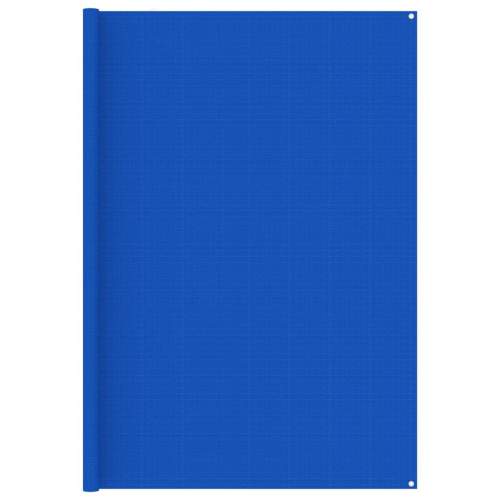 Koberec do stanu 250 x 550 cm modrý