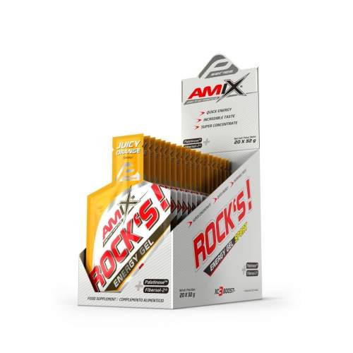 Amix Rock's Energy Gel Orange 20x32g