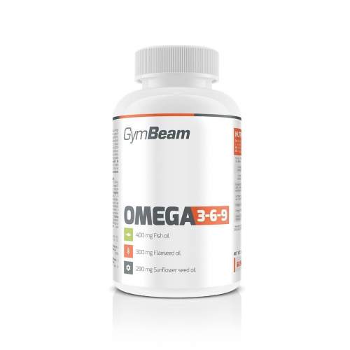 GymBeam Omega 3-6-9, 120 kapslí