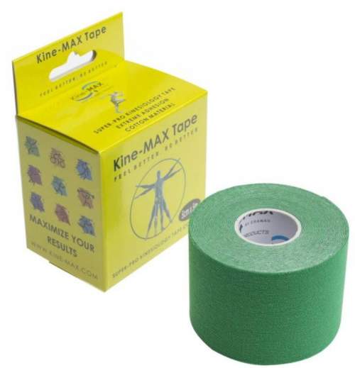 Tejp Kine-MAX SuperPro Cotton kinesiology tape zelená