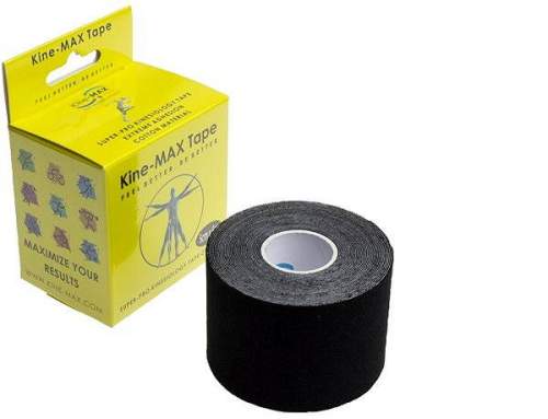 Tejp Kine-MAX SuperPro Cotton kinesiology tape černá