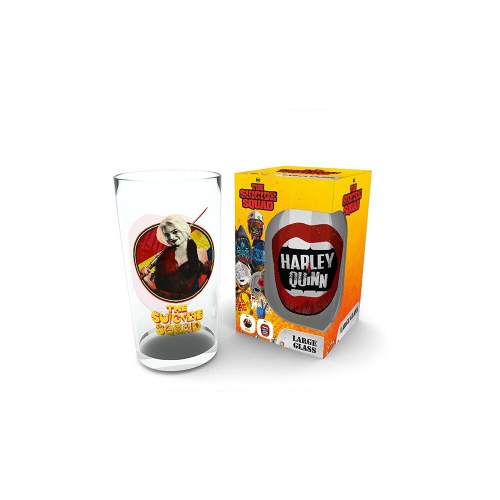 Sklenice DC Comics - Harley Quinn 400 ml