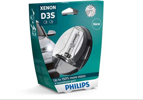 Xenonová výbojka PHILIPS Xenon X-tremeVision D3S 1 ks