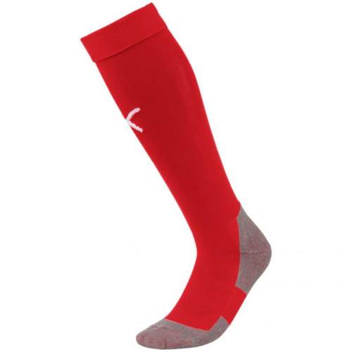 PUMA Team LIGA Socks CORE červené/bílé vel. 35 - 38 (1 pár)