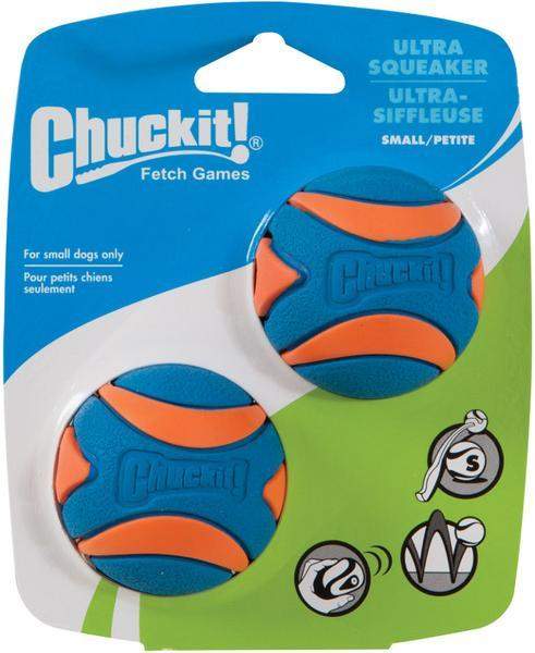 Chuckit! Ultra Squeaker Ball Small – 2 na kartě