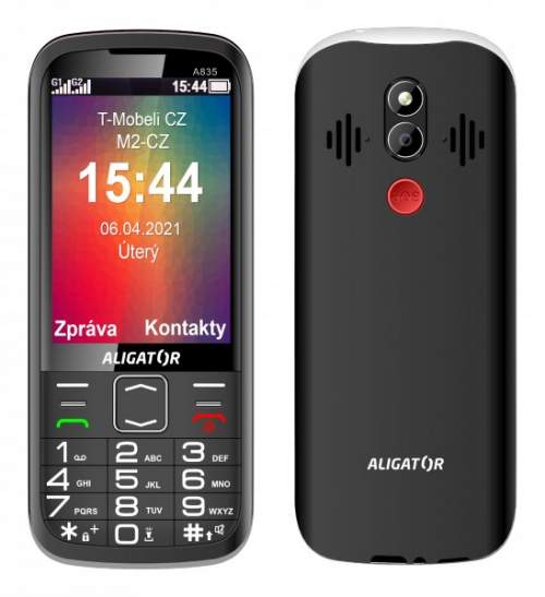 Aligator A835 Dual Sim Black