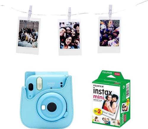Fujifilm Instax Mini 11 modrý Light Set