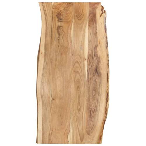 Emaga Stolní deska akáciové dřevo 120 x 50-60 x 2,5 cm