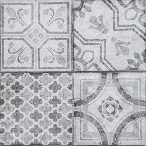 Samolepicí podlahové čtverce ŠEDOBÍLÉ 1m2 - 274-5043