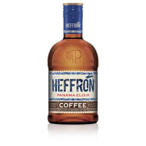HEFFRON Panama Elixír Coffee 35% 0,5L (holá lahev)