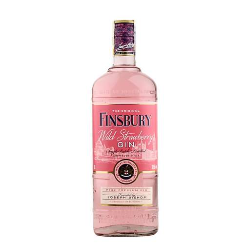 Finsbury Gin Wild Stravberry 1l 37,5%