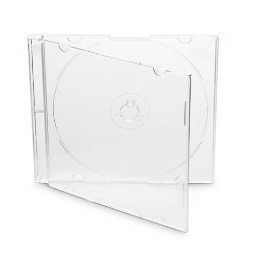 Obal 1 CD 5,2mm slim box + tray čirý - karton 200ks