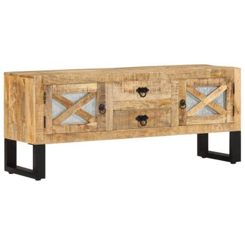 VIDA TV stolek 110 x 30 x 45 cm hrubé mangovníkové dřevo
