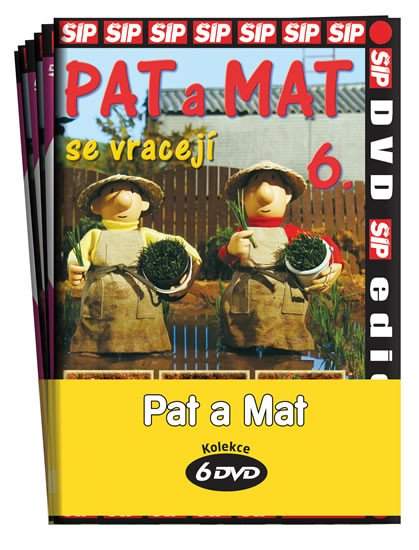 Kolekce Pat a Mat - 7 DVD