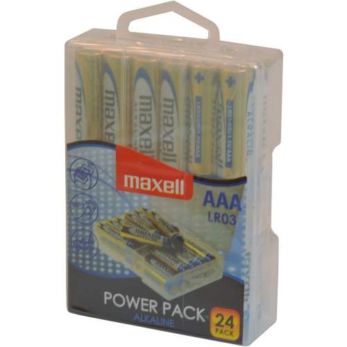 MAXELL LR03 24BP AAA Power - alkalická baterie