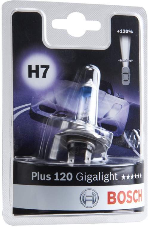 Autožárovka Bosch Plus 120 Gigalight H7