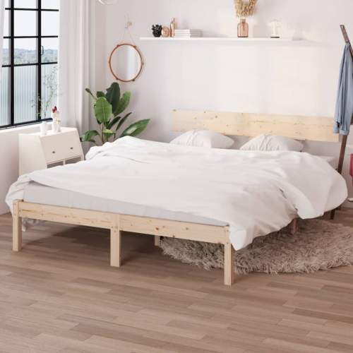 Emaga Rám postele masivní dřevo borovice 160 x 200 cm