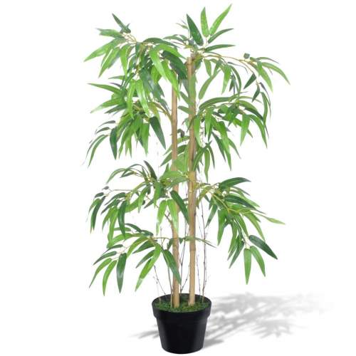 HD Umělá rostlina bambus Twiggy s květináčem 90 cm