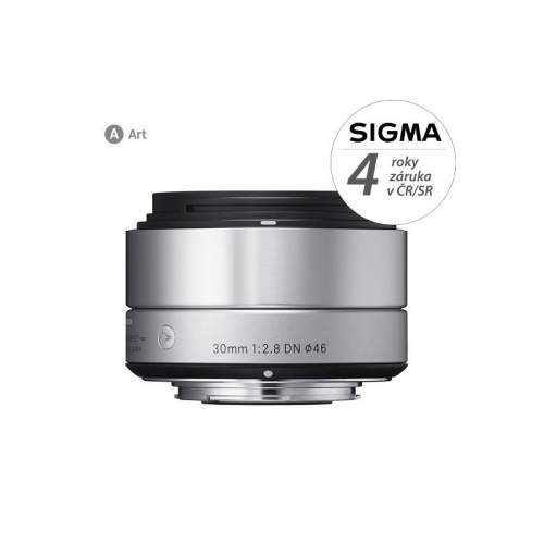 SIGMA 30 mm f/2,8 DN Art stříbrný pro MFT