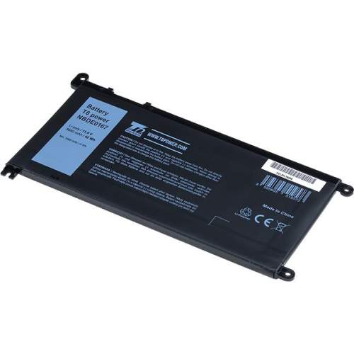Baterie pro notebook T6 Power pro Dell Inspiron 14 7460, Li-Ion, 3680 mAh (42 Wh), 11,4 V