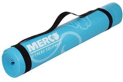 Merco | Print PVC 4 Mat podložka na cvičení modrá