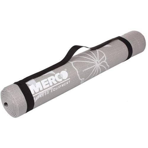 Merco | Print PVC 4 Mat podložka na cvičení šedá