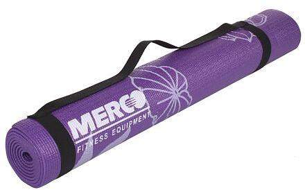 Merco | Print PVC 4 Mat podložka na cvičení fialová