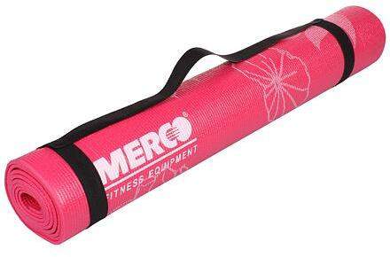 Merco | Print PVC 4 Mat podložka na cvičení růžová