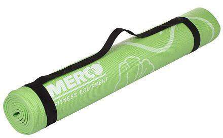 Merco | Print PVC 4 Mat podložka na cvičení zelená