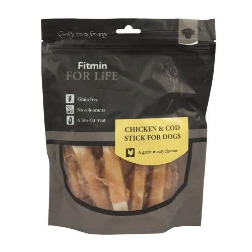 Fitmin For Life dog treat chicken & cod stick 400 g