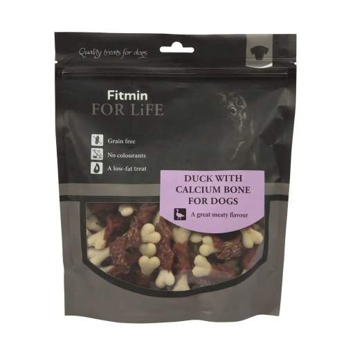 Fitmin For Life dog treat duck with calcium bone 400 g