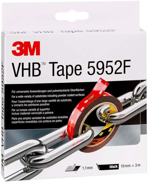3M™ VHB™ Oboustranná lepicí páska 5952F černá 3m