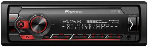 Pioneer MVH-S320BT autorádio s USB a Bluetooth červené - MVH-S320BT