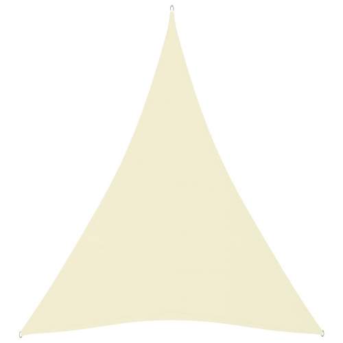 shumee plachta oxfordská látka trojúhelníková 5x6x6 m krémová