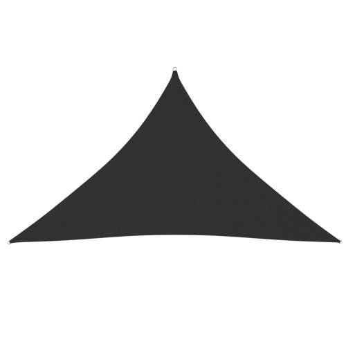 shumee plachta oxfordská látka trojúhelník 5x5x6 m antracitová