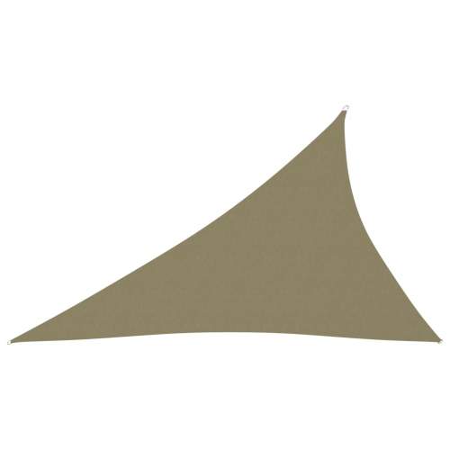 VIDA Stínící plachta trojúhelníková 3x4x5 m béžová