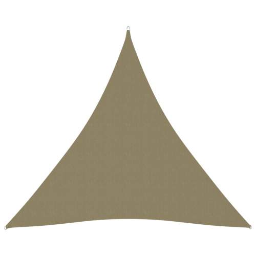 shumee plachta oxford trojúhelníková 4,5 x 4,5 x 4,5 m béžová