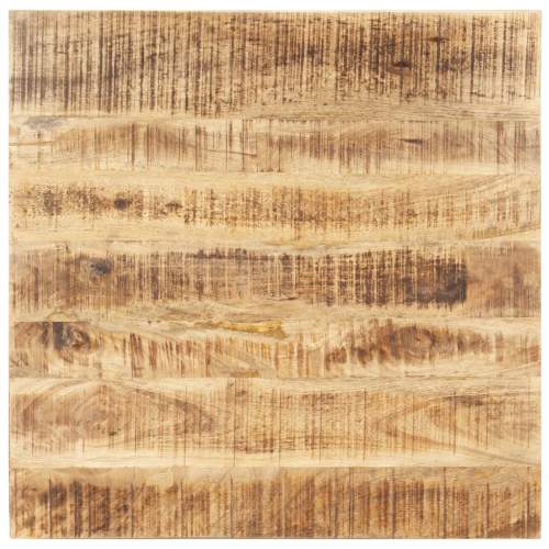 Shumee Stolní deska mangovníkové dřevo 15–16 mm 80 x 80 cm