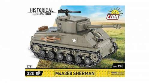 Cobi 2711 II WW Sherman M4A3E8 1:48 320 kostek