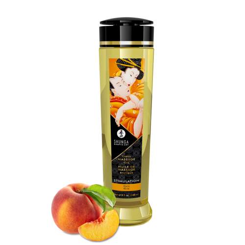 Shunga Erotic Massage Oil Stimulation Peaches 240ml