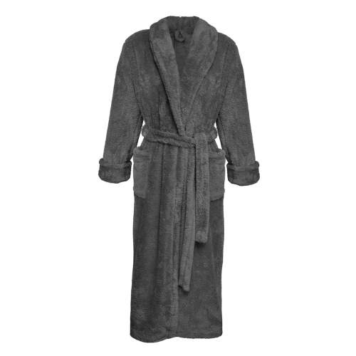 DKaren Dámský župan Housecoat 130 Pánské šedé XXL