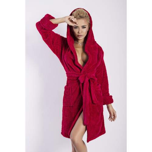 DKaren Dámský župan Housecoat Diana XL Raspberry