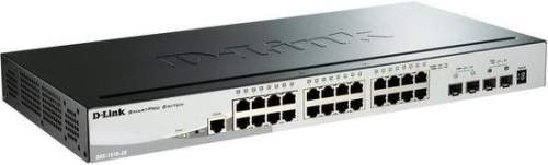 D-Link DGS-1510-28XMP 28-Port Gigabit Stackable POE Smart Managed Switch including 4 10G SFP+, DGS-1510-28XMP/E