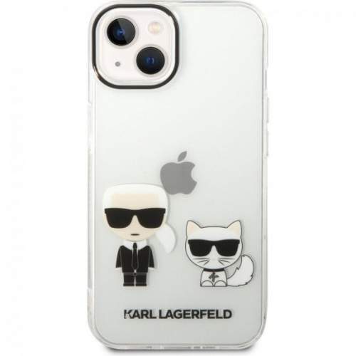 Karl Lagerfeld PC/TPU Ikonik Karl and Choupette pro iPhone 14 Plus
