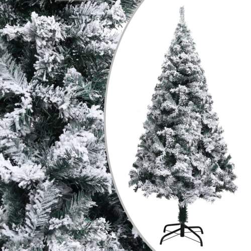 Shumee Umělý vánoční stromeček zasněžený zelený 150 cm