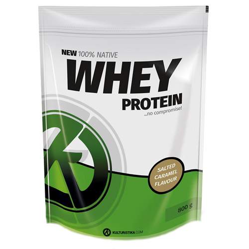 Fitness Trade Kulturistika New 100% Whey Protein Slaný karamel 800 g