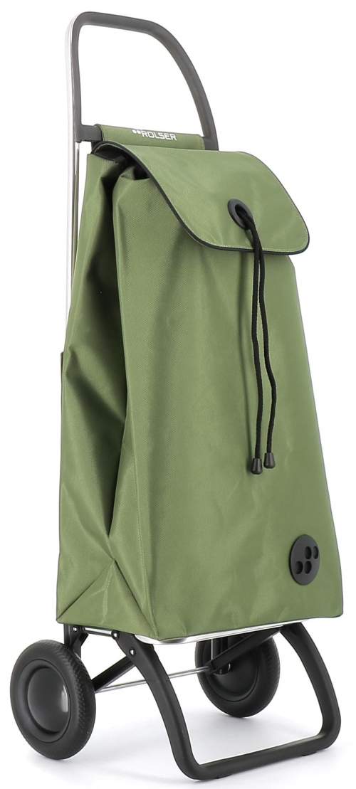 Rolser I-Max MF 2 nákupní taška na kolečkách zelená khaki