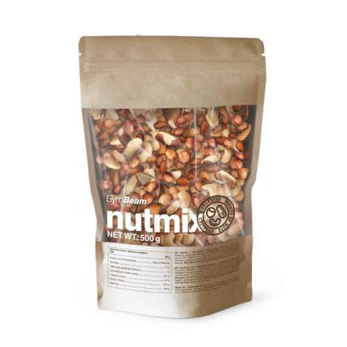 GymBeam Mix přírodních ořechů 500g