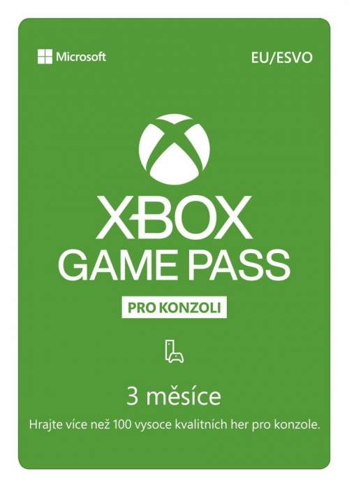 Microsoft ESD XBOX - Game Pass Console - předplatné na 3 měsíce (EuroZone) JPU-00086